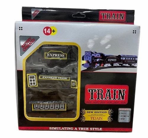 Plastic Toy Train Set
